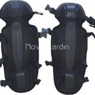 Espinilleras para desbroce negras - Imagen 1