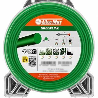 Nylon redondo Oleo Mac para desbrozadora 2.7mm x 15m - Imagen 1